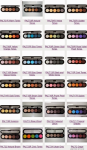 Makeup Atelier 5 Eyeshadows Palette  T03S - Natural Brown