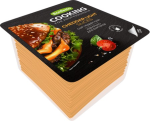 -10% Сыр полутвердый ломтиками 2мм CHEDDAR LIGHT 40% 600g*8 Кулинария
