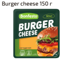 Ломтики ЧЕДДЕР ЛАЙТ для бургера 40% 150г*8 Bonfesto