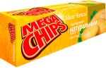 MEGACHIPS КАРТОФЕЛЬНЫЕ С НАТУРАЛЬНЫМ ВКУСОМ 16*0,200