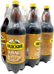(6) Квас хлебный светлый 1 упак=6*1,5
