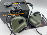 Активные наушники HEADSET V COMMUNICATION (Олива (поворотные пауки))