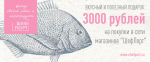 Сертификат на 3000р